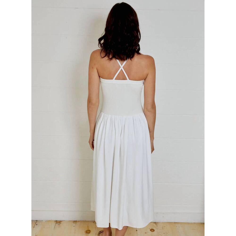 NEW DH NEW YORK aimee dress in white - Picture 2 of 2
